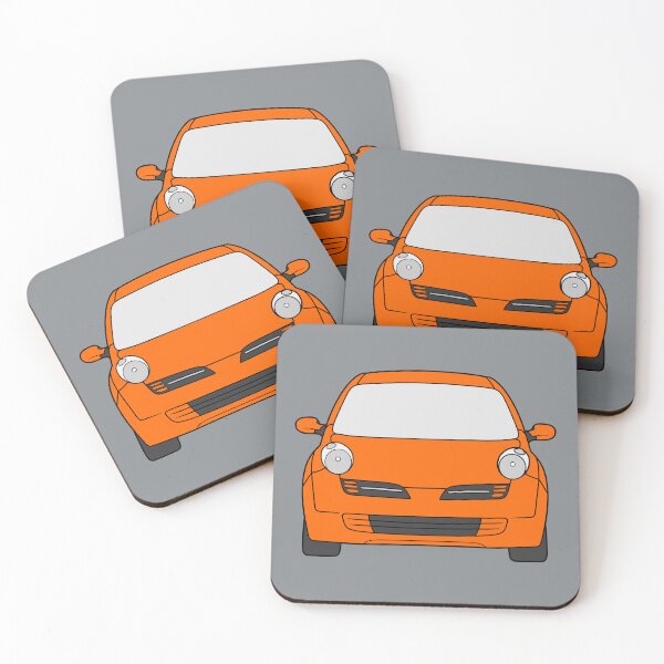 Item preview, Nissan Micra March K12 front orange color designed and sold by EdimDesign.