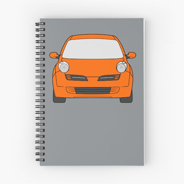 Item preview, Nissan Micra March K12 front orange color designed and sold by EdimDesign.