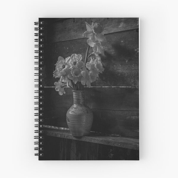 Item preview, Daffodils in Vase - Fine Art Flower Monochrome Photograph designed and sold by Christopher Ball.