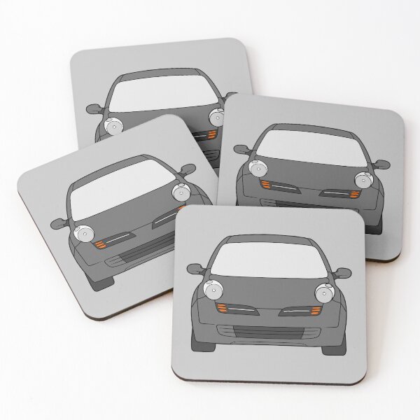 Item preview, Nissan Micra March K12 front grey color designed and sold by EdimDesign.