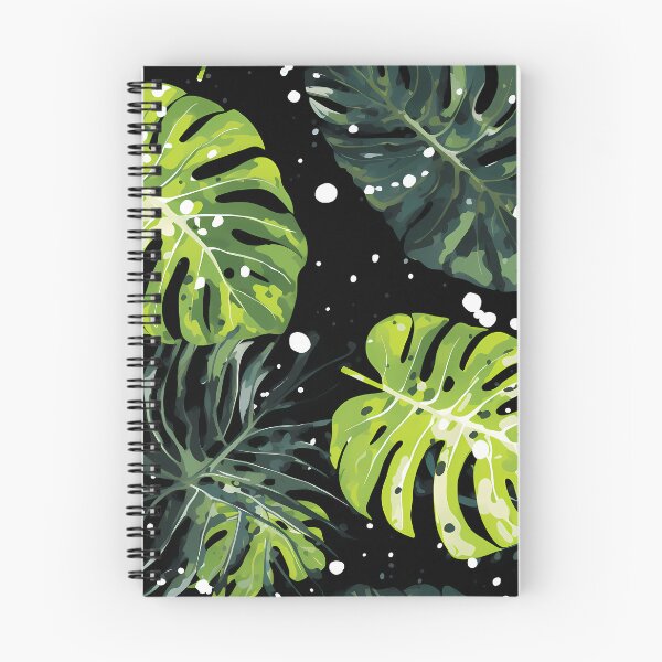 Item preview, Fondo abstracto de hojas tropicales con blanco y negro designed and sold by HisoTorDesign.