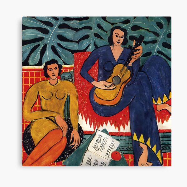 Artikel-Vorschau von Die Musik von Henri Matisse 1939, designt und verkauft von arkitekta.