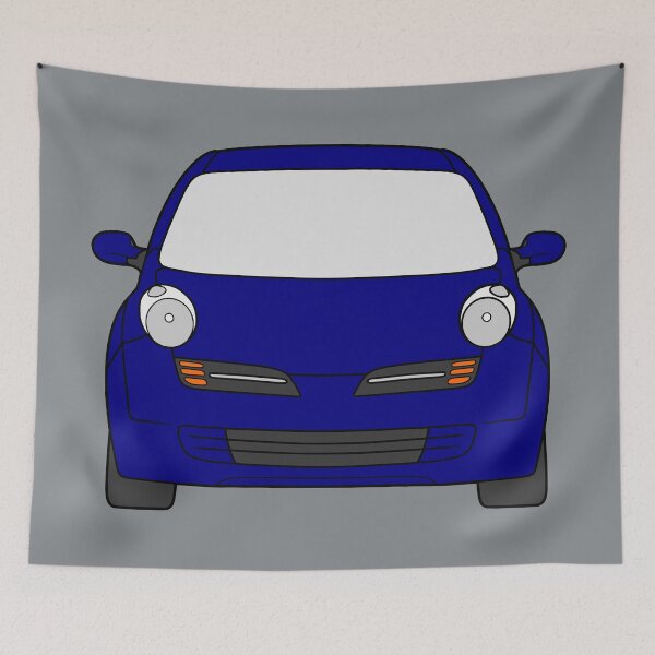 Item preview, Nissan Micra March K12 front dark blue color designed and sold by EdimDesign.