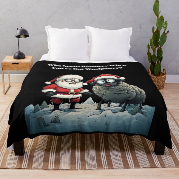 Item preview, Woolpower Christmas: Santa's New Reindeer designed and sold by FunnyDesignsArt.
