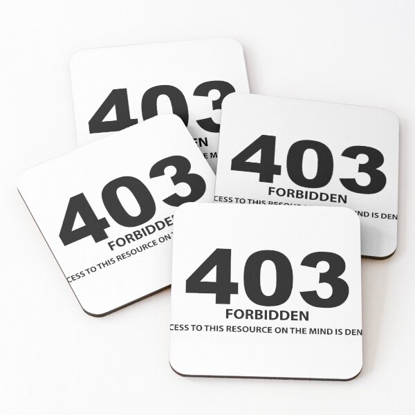 Item preview, 403 forbidden access to this resource on the mind is denied designed and sold by MehdiRA.