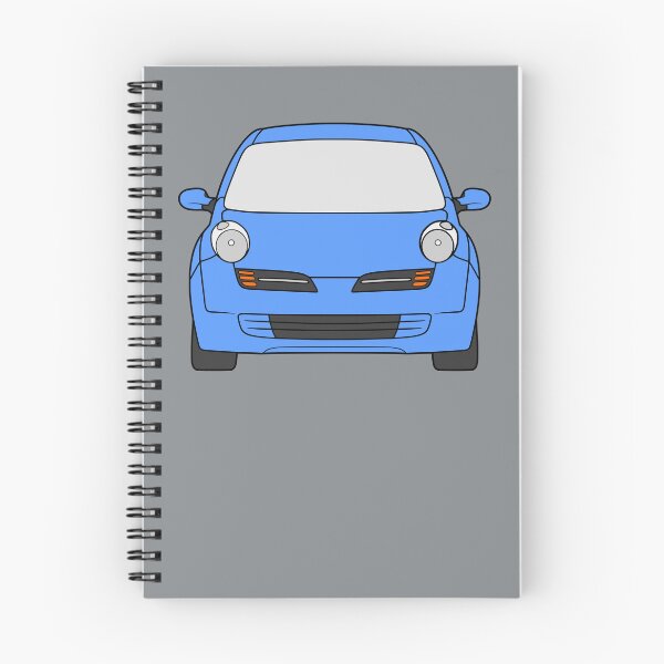 Item preview, Nissan Micra March K12 front bright blue color designed and sold by EdimDesign.