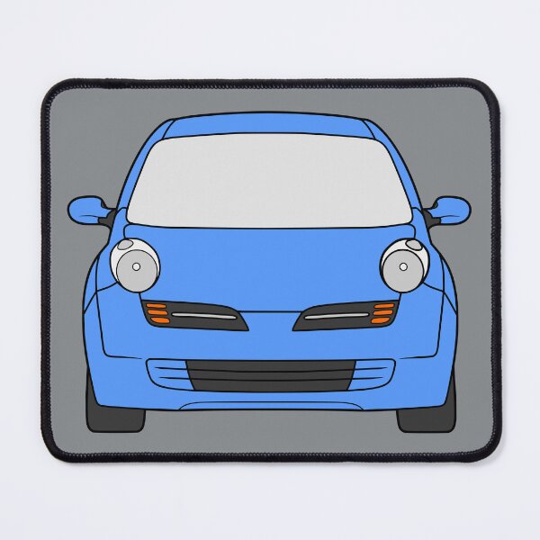 Item preview, Nissan Micra March K12 front bright blue color designed and sold by EdimDesign.
