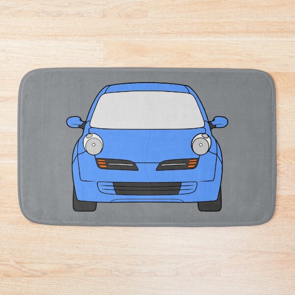 Item preview, Nissan Micra March K12 front bright blue color designed and sold by EdimDesign.