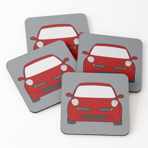 Item preview, Nissan Micra March K12 front bordeaux color designed and sold by EdimDesign.