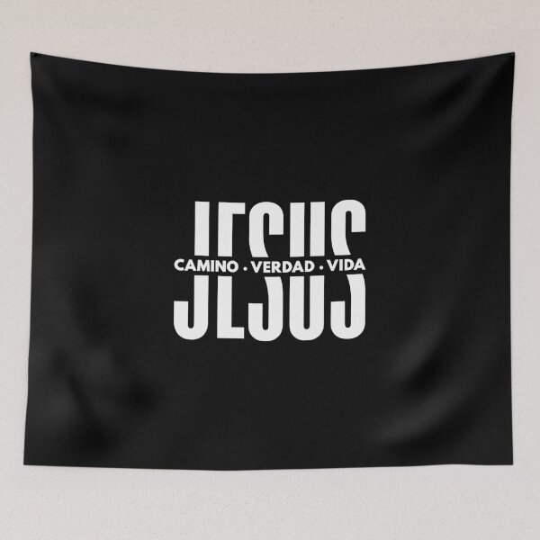 Item preview, JESUS CAMINO VERDAD VIDA WH designed and sold by identicrist Christian Designs.