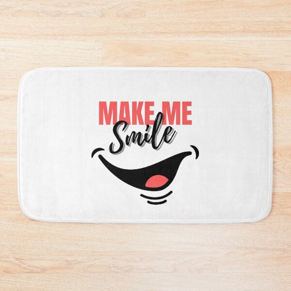 Item preview, Make Me Smile Typography - Minimalist Happiness designed and sold by SYSTEMSHIRTS.