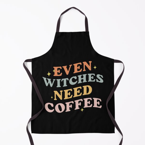 Item preview, Even Witches Need Coffee Shirt,  designed and sold by chipmuckdesignn.