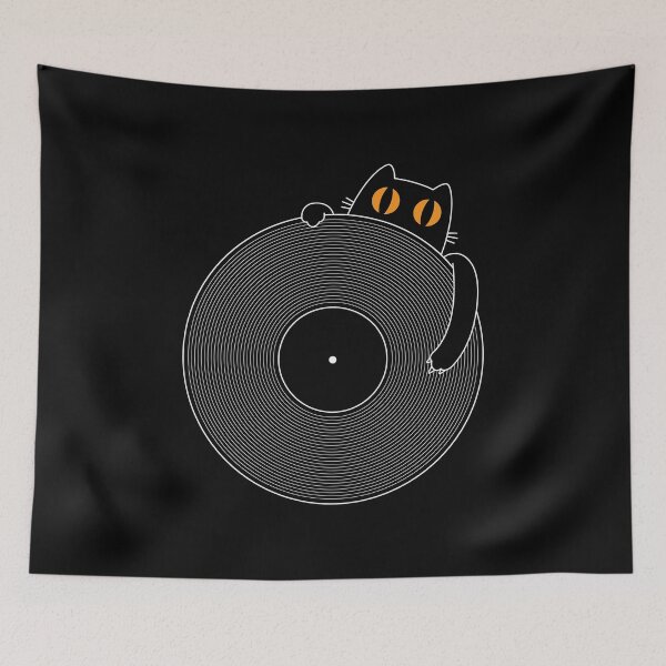 Item preview, Vinyl Cat designed and sold by Quilimo Studio.