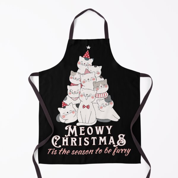 Item preview, Meowy Christmas, funny Cat lover Merry Christmas designed and sold by EleganceEasel.