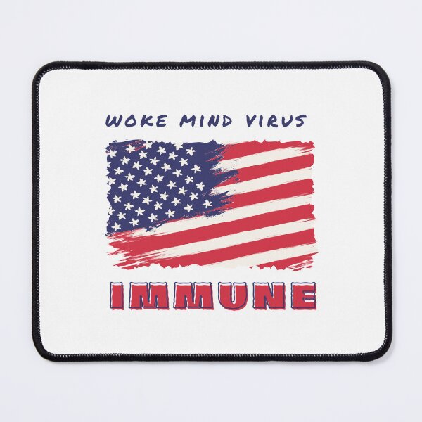 Item preview, Woke Mind Virus Immune designed and sold by lachataigne.