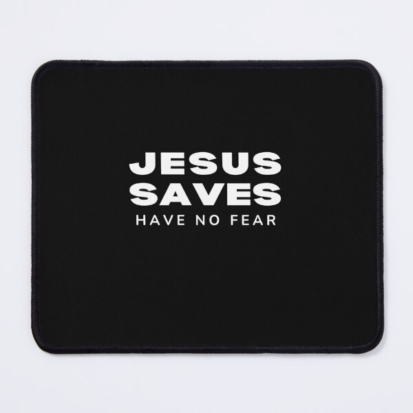 Item preview, Jesus saves have no fear -christian sticker designed and sold by Faithandpattern.