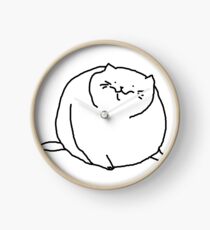 Fat Kitty Clock