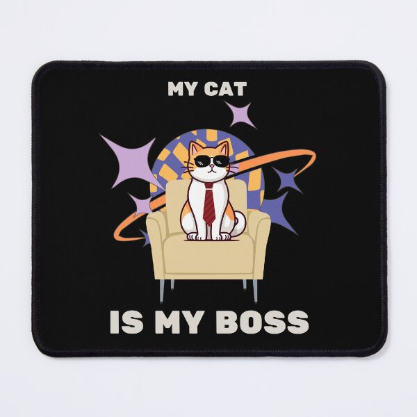 Item preview, Funny Cat boss designed and sold by CamaArt.