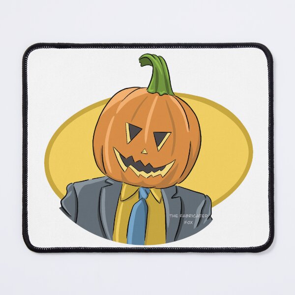 Item preview, Pumpkin K. Schrute designed and sold by FabricatedFox.