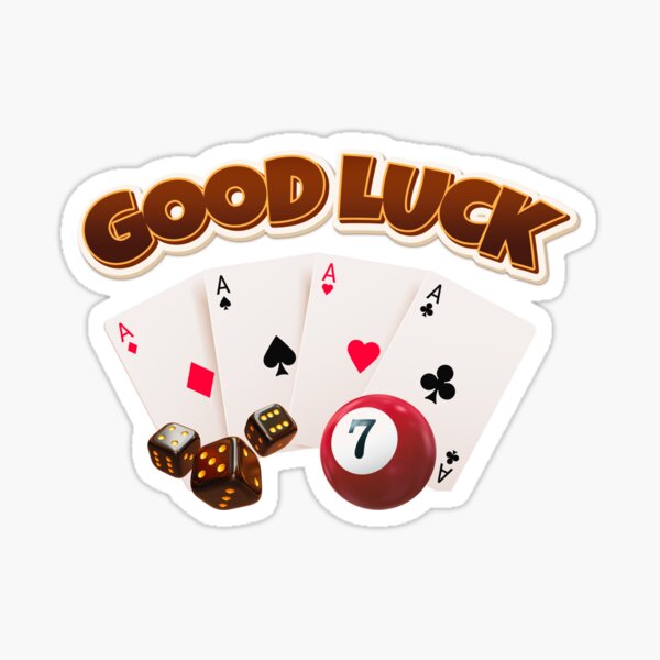 Sticker Naipes, cartas, fondo, textura, poker, juego, suerte