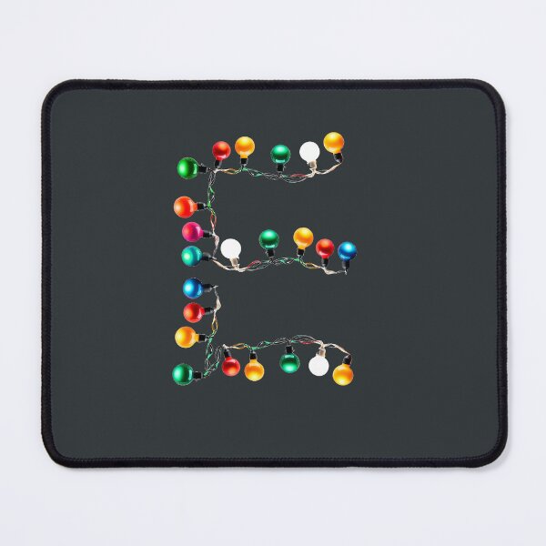 Item preview,  Name Letter E Holiday Lights T-Shirt designed and sold by ThunyChiao.
