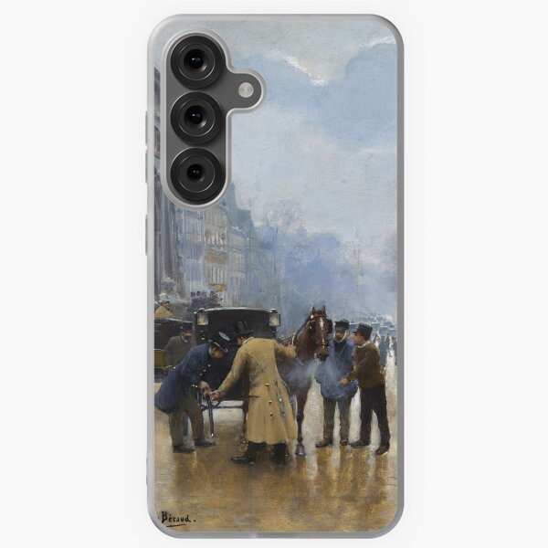 Item preview, The Accident: Porte Saint Denis (19th century) - Jean Béraud designed and sold by SALON DES ARTS.