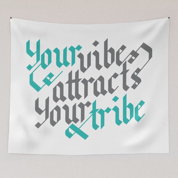 Item preview, Your Vibe Attracts Your Tribe designed and sold by RichardsSignCo.