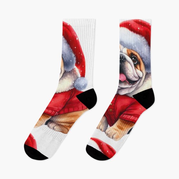 Item preview, Santa Paws - Bulldog designed and sold by Star-Fragment.