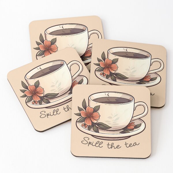 Item preview, Spill the Tea Typography  designed and sold by meganohm.