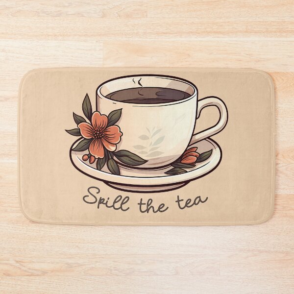 Item preview, Spill the Tea Typography  designed and sold by meganohm.