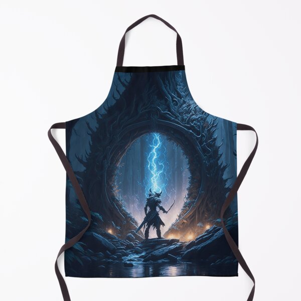 Item preview, A Chaos Warrior Entering a Mystical Portal designed and sold by Myahashaye.
