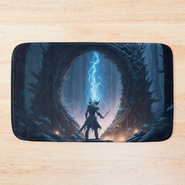 Item preview, A Chaos Warrior Entering a Mystical Portal designed and sold by Myahashaye.
