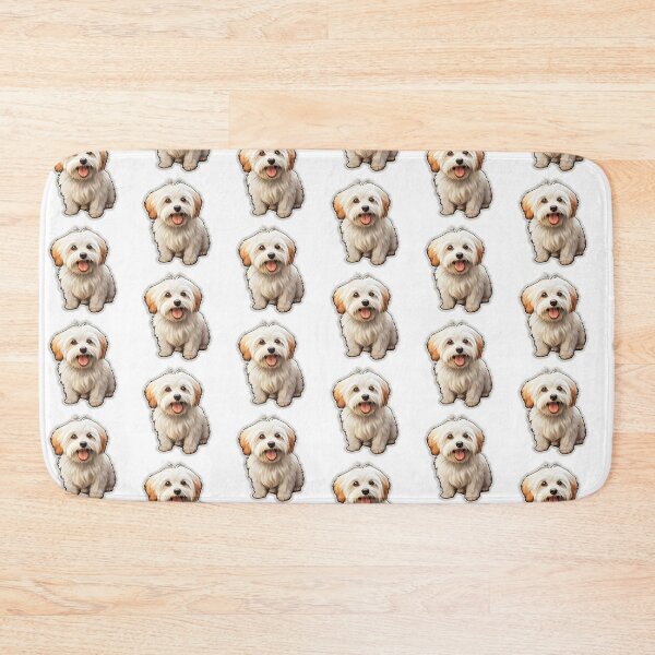 Item preview, Cute Smiling Coton De Tulear Dog designed and sold by ReeHub.