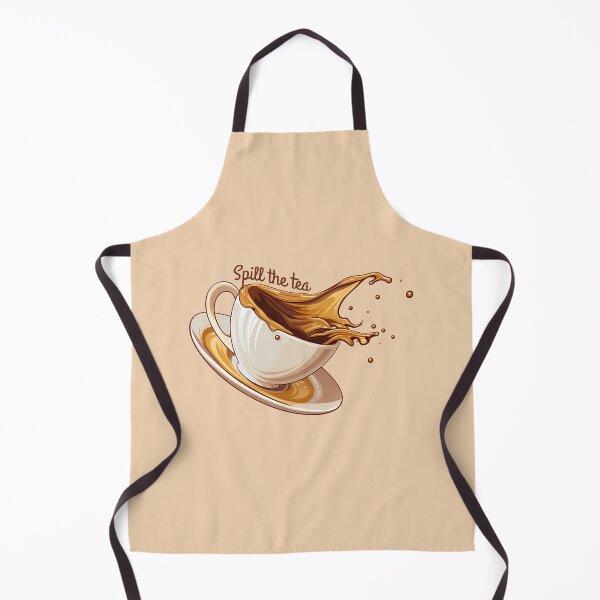 Item preview, Spill the Tea Teacup Typography designed and sold by meganohm.