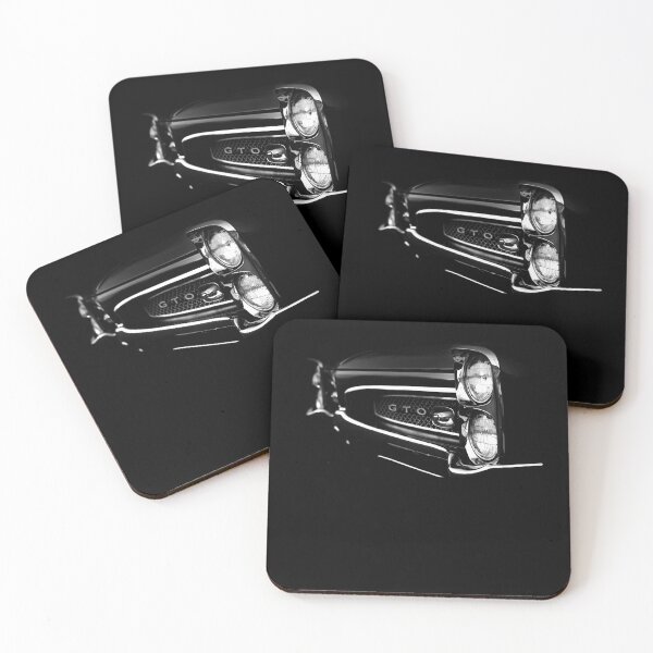 Item preview, 1967 Pontiac GTO Black High Contrast 1 designed and sold by fhansteenkiss.