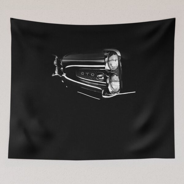Item preview, 1967 Pontiac GTO Black High Contrast 1 designed and sold by fhansteenkiss.