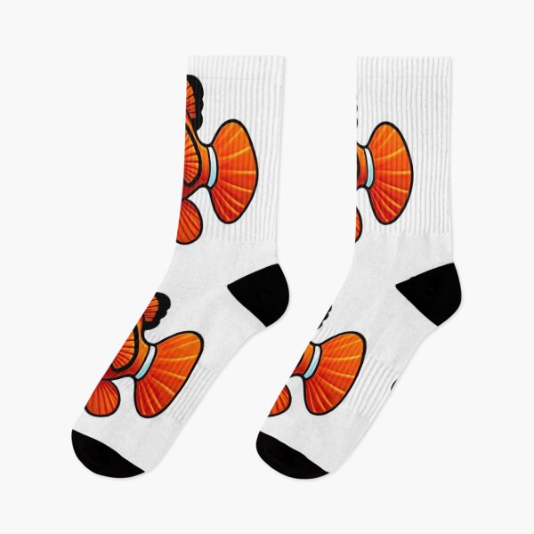 Item preview, featuring a bright orange clownfish swimming among sea anemones. designed and sold by Strange-desigN.