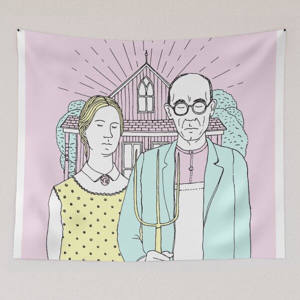 Item preview, American Gothic designed and sold by robertfarkas.