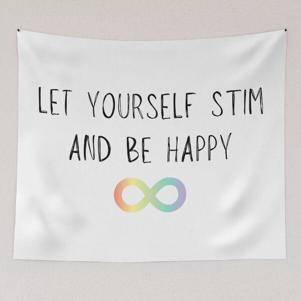 Item preview, Let Yourself Stim And Be Happy designed and sold by Theia-Creations.