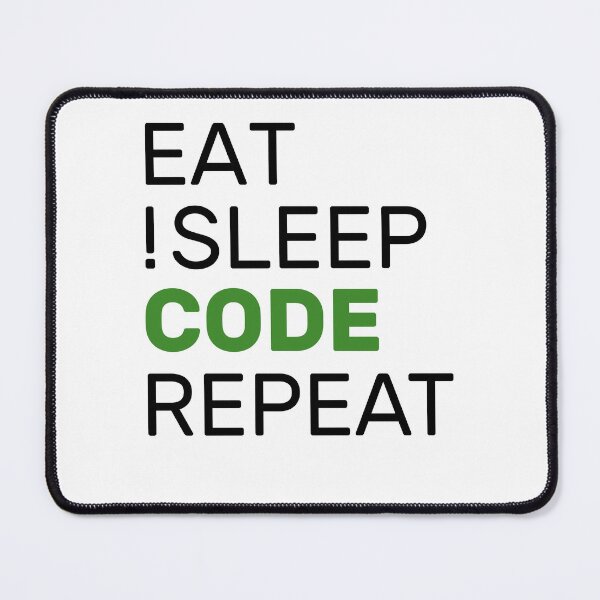 Item preview, Eat Sleep Code Repeat Funny Coding Programming  designed and sold by Achrafdesign.