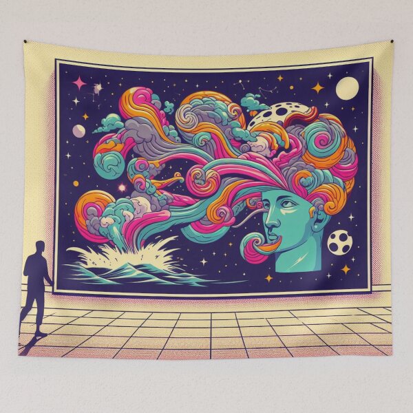 Item preview, Mind's Palette Reflections Pop Art - home decor designed and sold by crea8iveway.