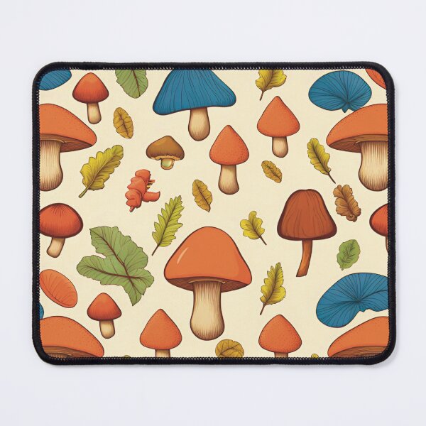Item preview, Mushroom and leaves designed and sold by Liz Loasby.