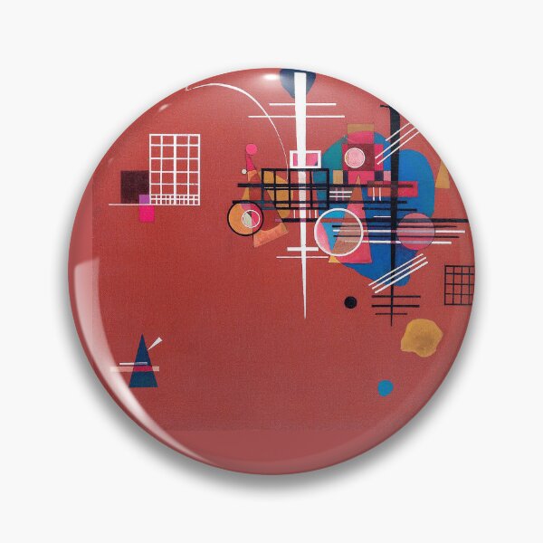 Item preview, HD. Dull Red, by Wassily Kandinsky designed and sold by MINDTHECHERRY.