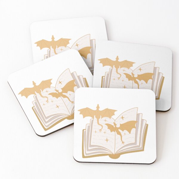 Item preview, golden dragons fly out of a book (for readers) designed and sold by loulou-artifex.