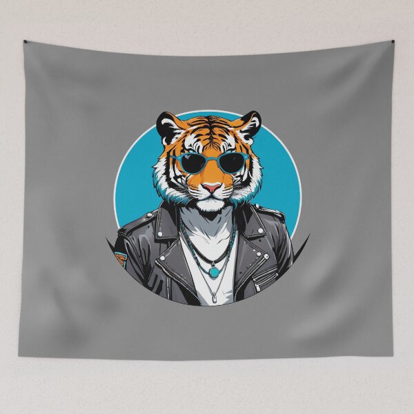 Item preview, Cool Tiger designed and sold by LovelyCow.