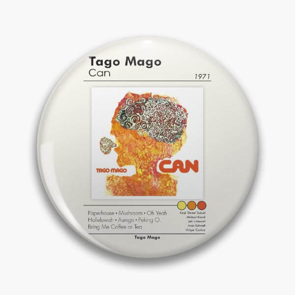 Item preview, Can - Tago Mago | Album Card designed and sold by theoralcollage.