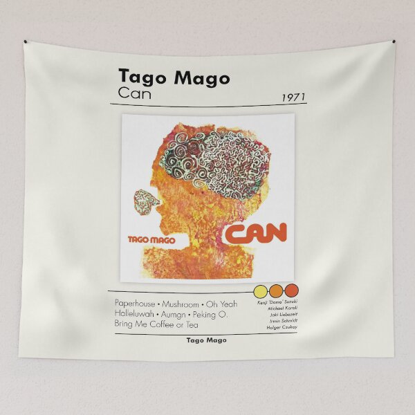 Item preview, Can - Tago Mago | Album Card designed and sold by theoralcollage.
