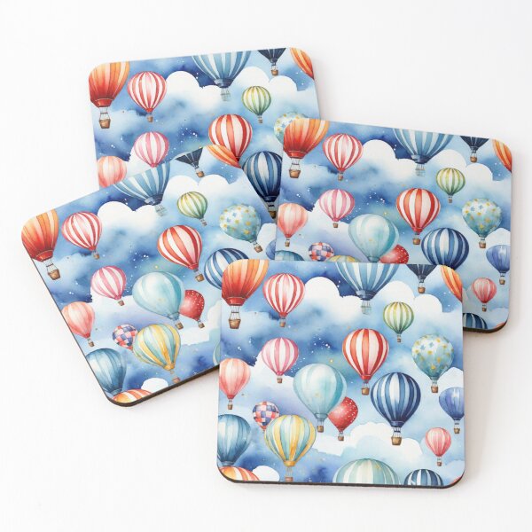 Item preview, sky balloon Watercolour  designed and sold by shokA Design.