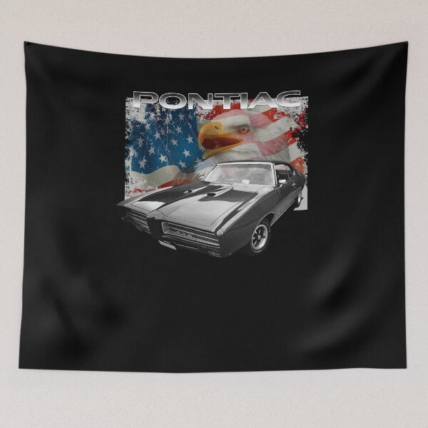 Item preview, 1969 Pontiac GTO Black Classic Vintage Car designed and sold by fhansteenkiss.