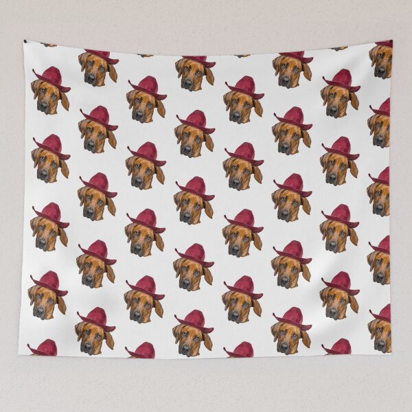 Item preview, Cowboy Rhodesian Ridgeback  designed and sold by SarasaurusArt.